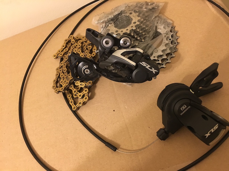 2017 Shimano SLX/XT/KMC 1x10 Drivetrain Barely Used For Sale