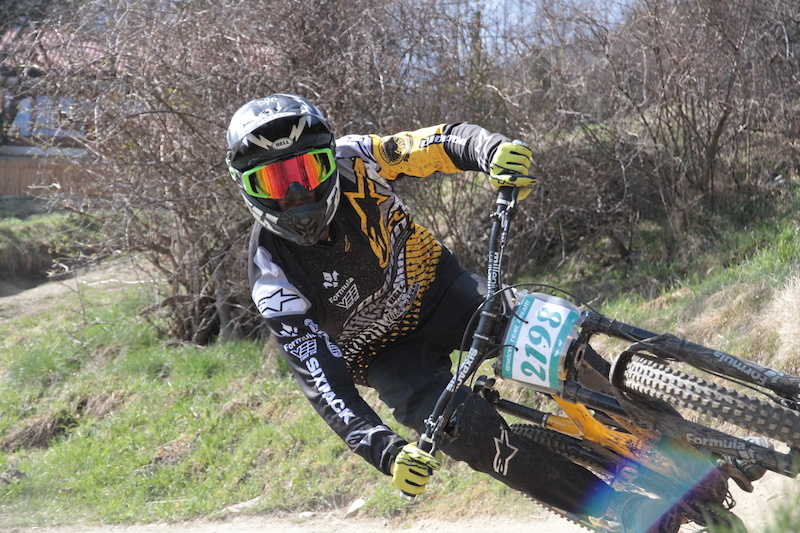 ...back on the downhill bike, pic by Piza