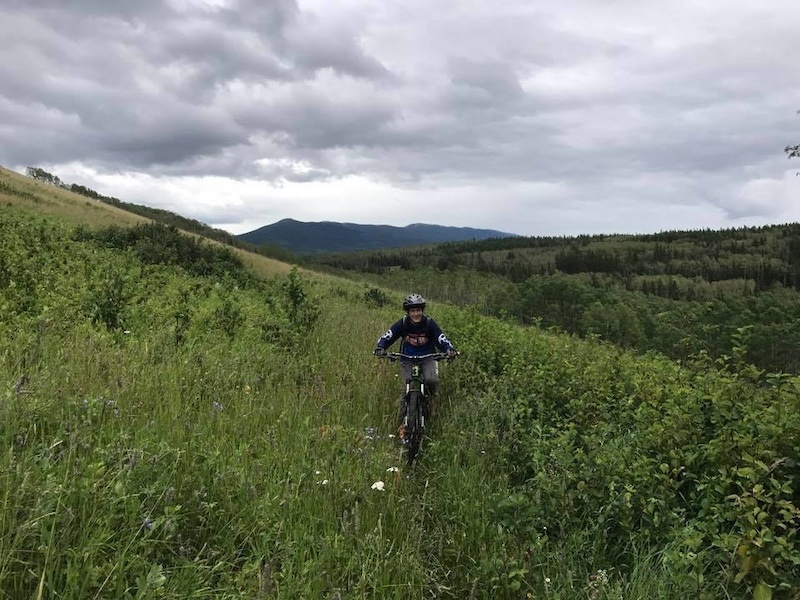 The Goat Path Mountain Biking Trail - Grande Cache, AB