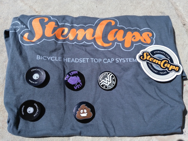 Scored some goodies from the coolest mofo s over stem-caps and I am so pumped for the magnets to show off the collection 