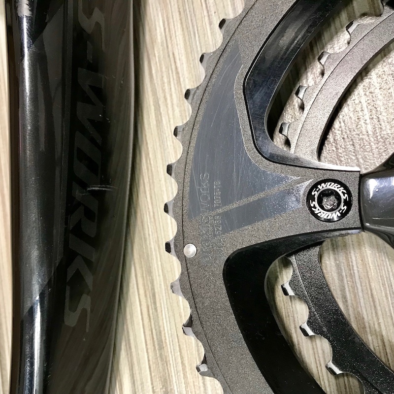 2017 SW Carbon cranks 175mm + Praxis rings