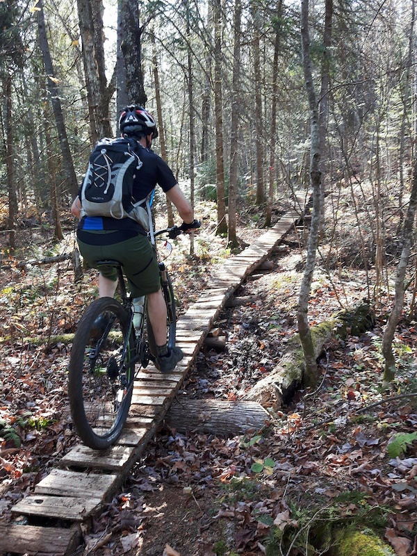 Comparution-1 Mountain Biking Trail - Saint-Côme, Quebec