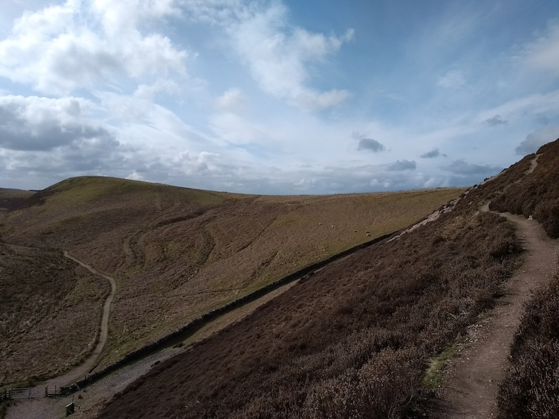 Black Hill Climb Mountain Biking Trail Edinburgh