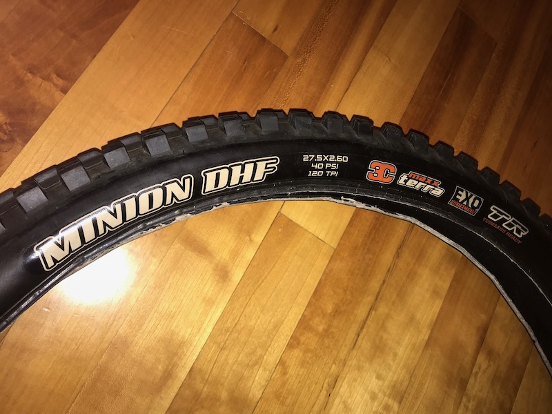 maxxis minion dhf 27.5 2.6 exo 