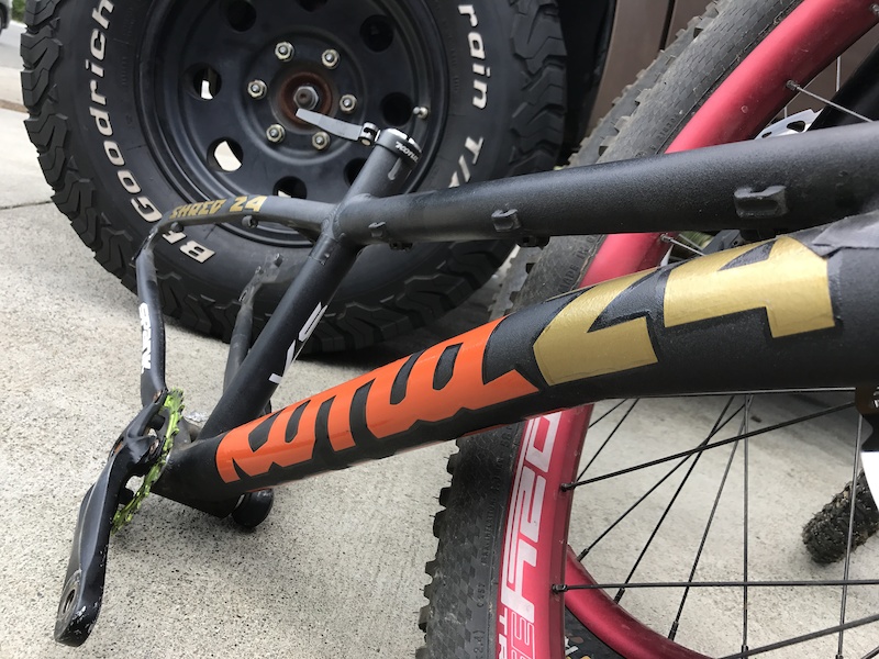 2015 Custom Kona Shred 24 frame w/ cranks & free shipping! For Sale