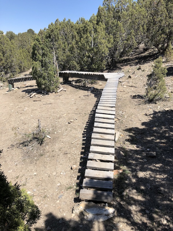 ridgeline mountain bike trail