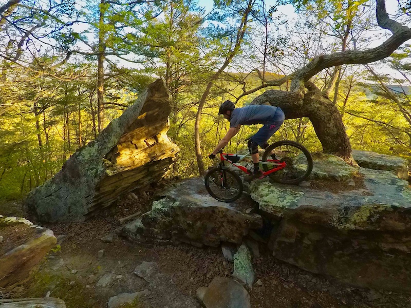 Split Rock Mountain Biking Trail Jasper, Tennessee