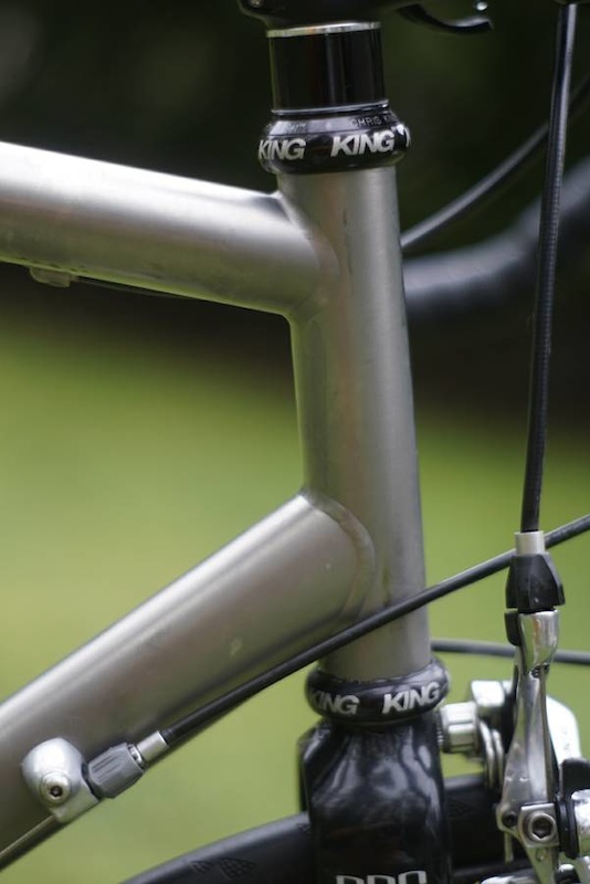 sandvik titanium bike frame
