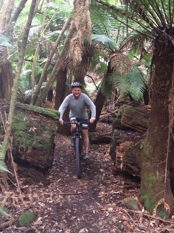 Lower Pipeline Track Mountain Biking Trail Hobart