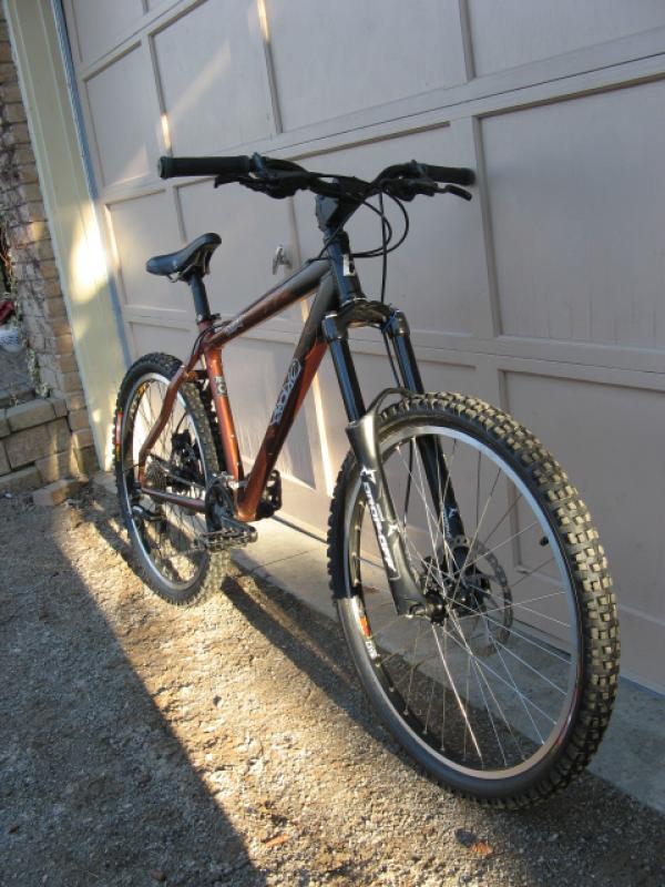 2005 Brodie Bruzza Freeride Hardtail Black Orange For Sale