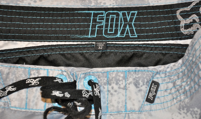 0 FOX RIDE XC light shorts sz32