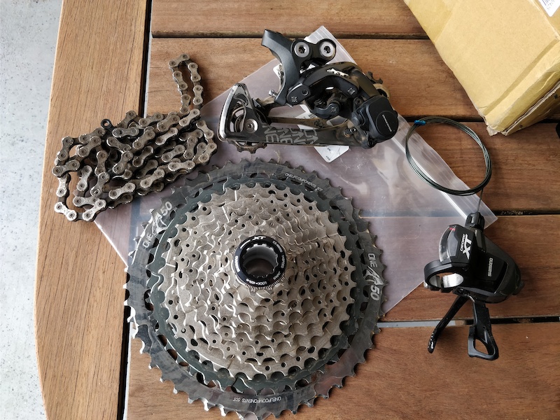 2018 Nearly New Shimano Deore XT + OneUp 50t complete kit!