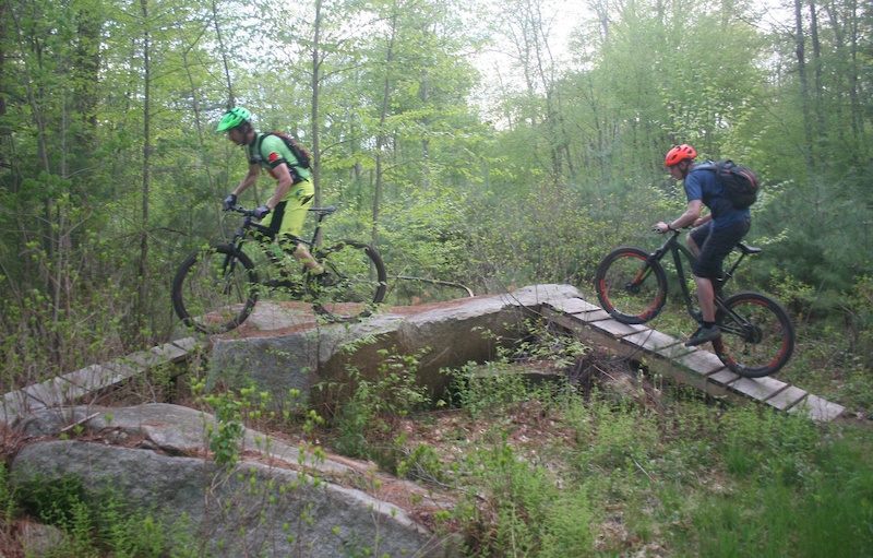 Farm Way Mountain Biking Trail Milford, Massachusetts