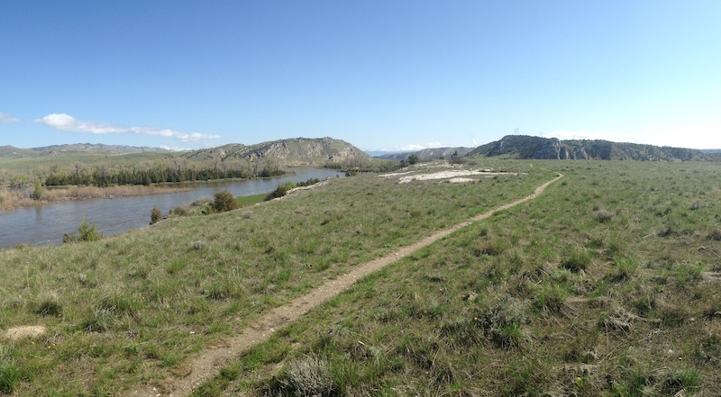 ridgeline mountain bike trail