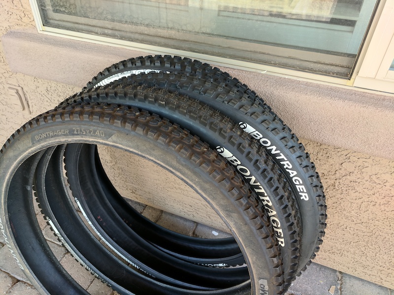 0 Bontrager tires (G5, G-mud, G4 comp)