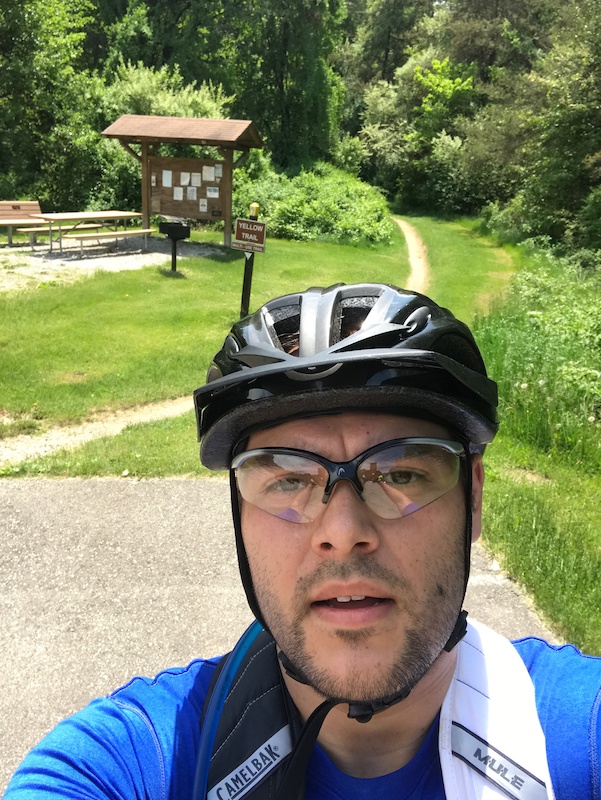 Yellow Loop Mountain Biking Trail - Brighton, Michigan