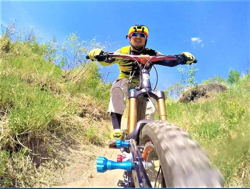 Millcreek Hucks Mountain Biking Trail Edmonton, Alberta