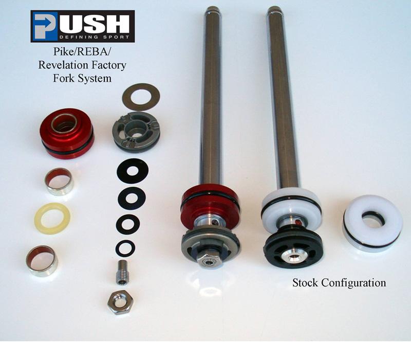 Push’s new Factory Fork System kit for RockShox