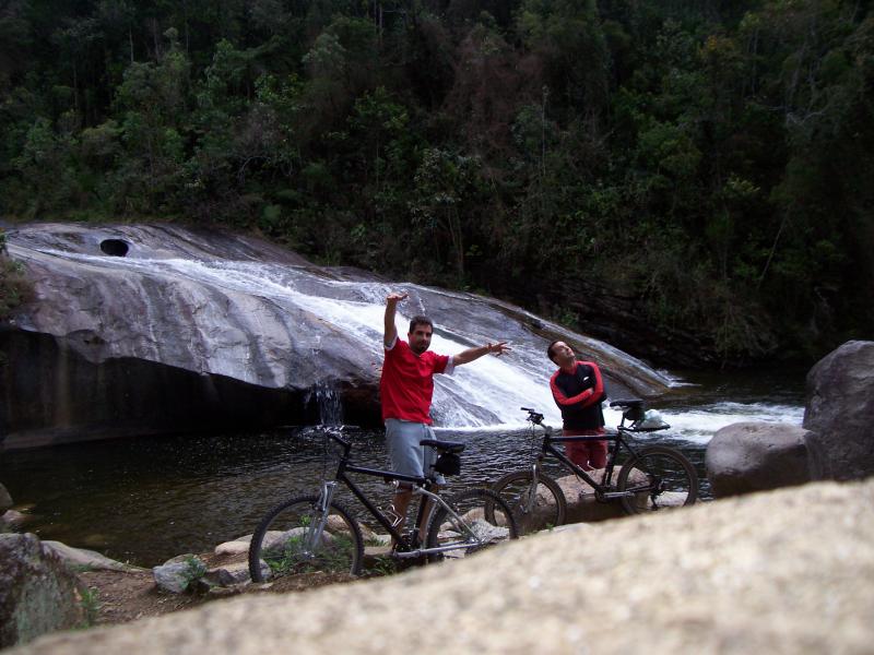 Ponto Turistico de Maromba: Cachoeira do escorrega.