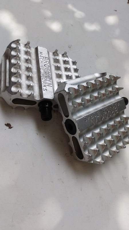 Brroklyn Machine Works Shin Burger pedals For Sale