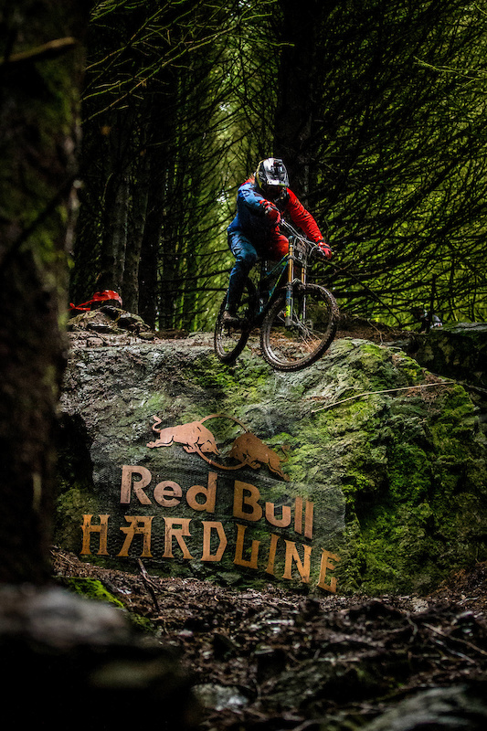 Brage Vestavik performs at Red Bull Hardline in Wales, UK on September 24, 2017 // Boris Beyer / Red Bull Content Pool // AP-1TBA3MA9H2111 // Usage for editorial use only // Please go to www.redbullcontentpool.com for further information. //