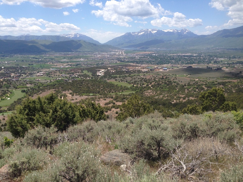 Red Ledges (Corridor) Mountain Biking Trail Heber City, UT