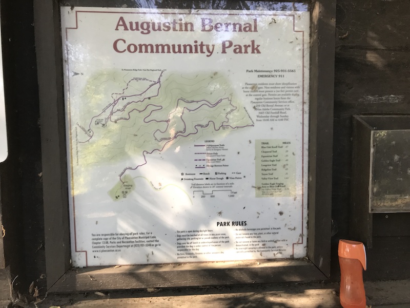 Valley View Trail Mountain Biking Trail Pleasanton