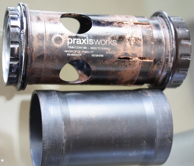 2015 Praxisworks BB92/PF30 to Shimano 24mm bottom bracket