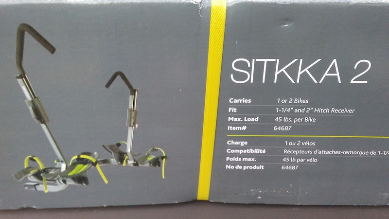 sitkka 2 bike rack