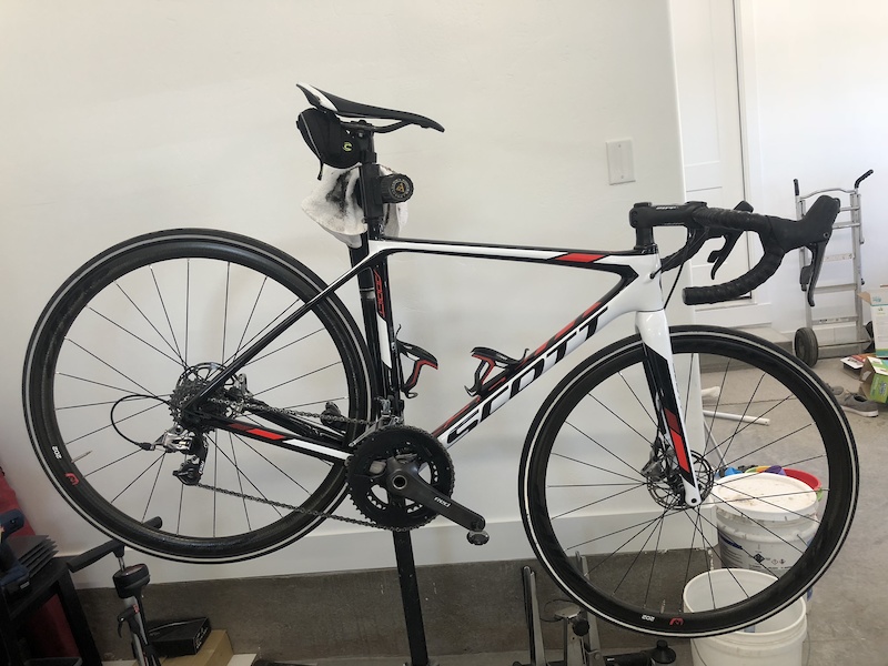 2017 Scott Addict Custom $8,000 build w/ZIpp 202 wheels For Sale