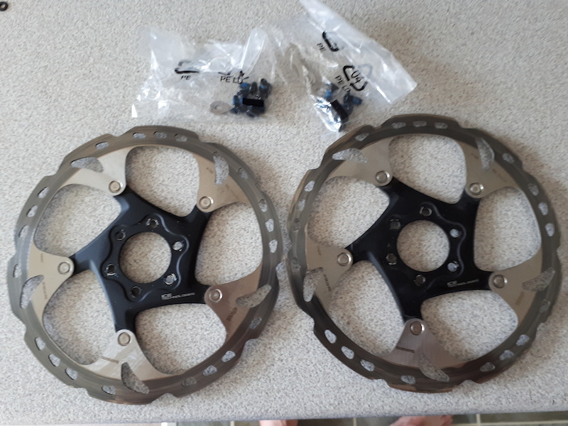 2017 Shimano Ice Tech 180mm 6 bolt rotors For Sale