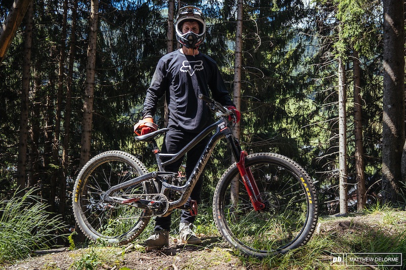 Bike Check: Kirt Voreis' Niner Prototype - Crankworx Les Gets 2018 ...