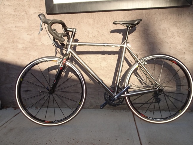 0 Guru Praemio titanium bike with travel S&amp;S couplers