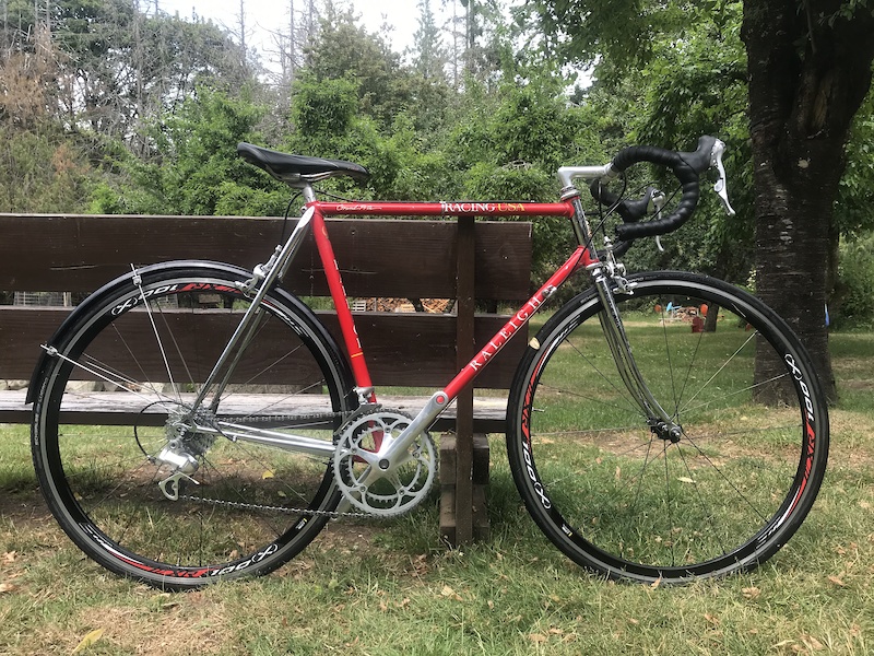 raleigh racing bike vintage
