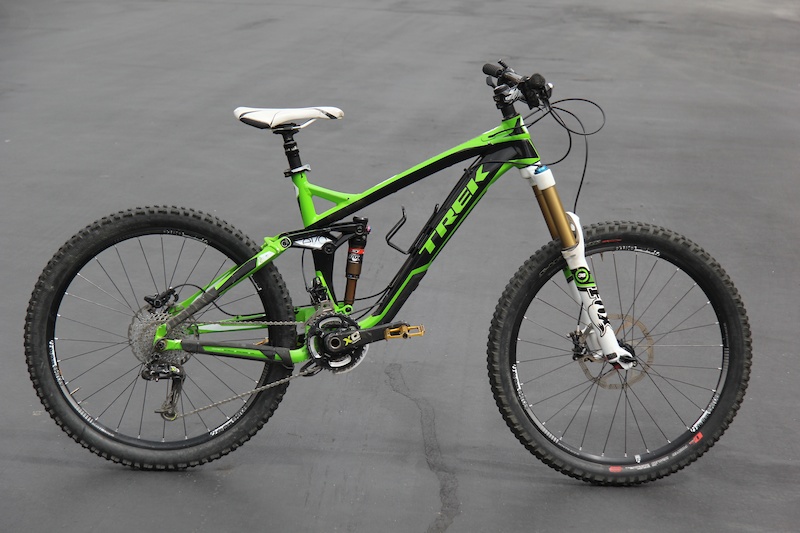 2012 trek slash 9 weight