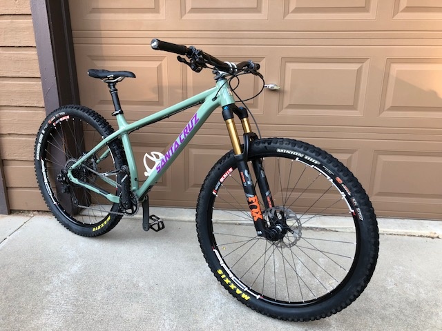 santa cruz chameleon custom build