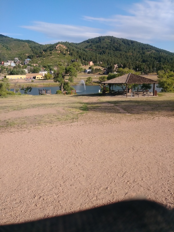 Palmer Lake Mountain Biking Trail Monument, CO