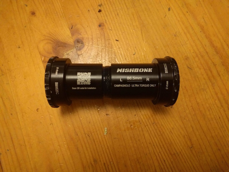 Wishbone BB86 to Campagnolo Ultra Torque Adapter For Sale