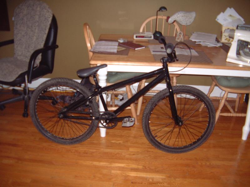 STOLEN: if you see it, give me a description of the kid riding it. changes are a peg on the rear right side, and a thick bashguard sprocket.