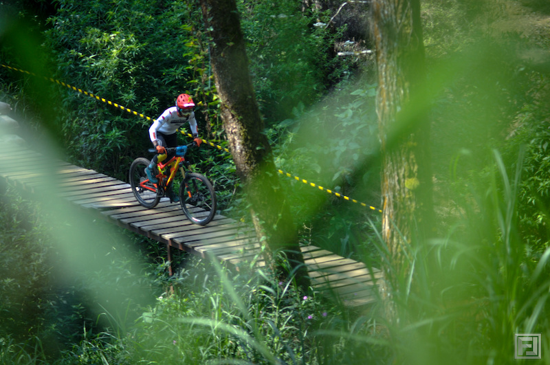 Patuha Bike Park Access Road Mountain Biking Trail