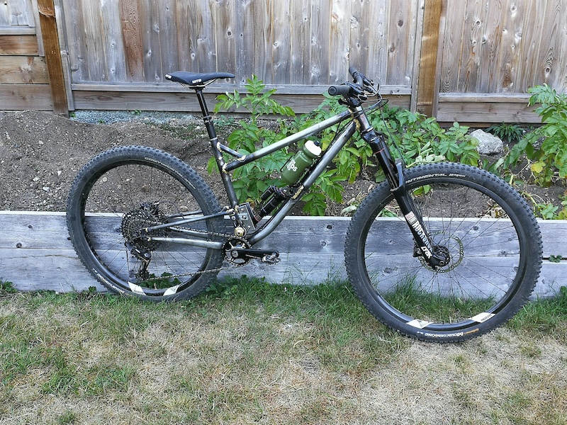 NPC144 - 63ha. 75.5sa. 465mm reach. 440mm chainstays. 1260mm wheelbase. 327mm bb height. 160mm fork. 144mm rear travel. Suspension is progressive with a LR from 3.05 to 1.78. Shock is a Super Deluxe 230x65.