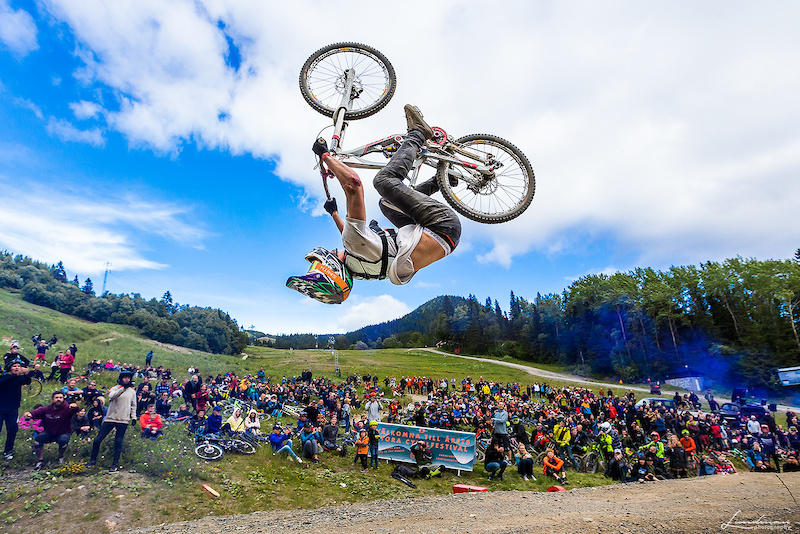 Many have tried to nail a backflip in the legendary Whip it Good competition at Åre Bike Festival, but no one has managed to land it, until now...