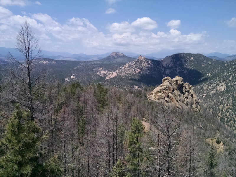 Chair Rocks Mountain Biking Trail - Buffalo Creek, CO