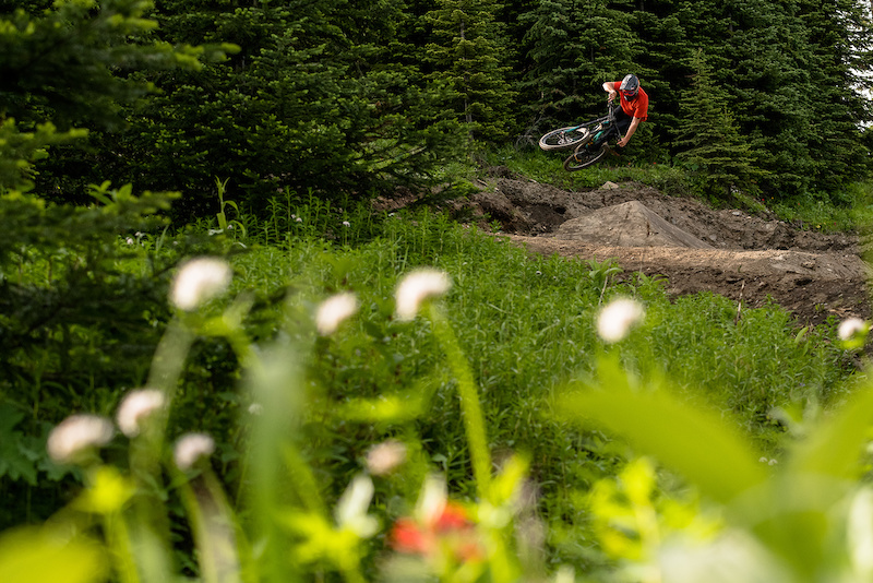 Steam Shovel Lower Mountain Biking Trail Sun Peaks