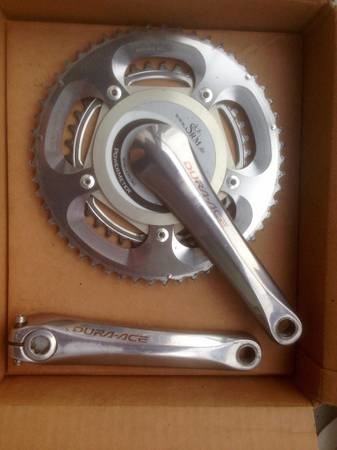 Shimano Dura Ace Rennvelo Kurbel FC-7800 2-fach (Gebraucht) in Zürich