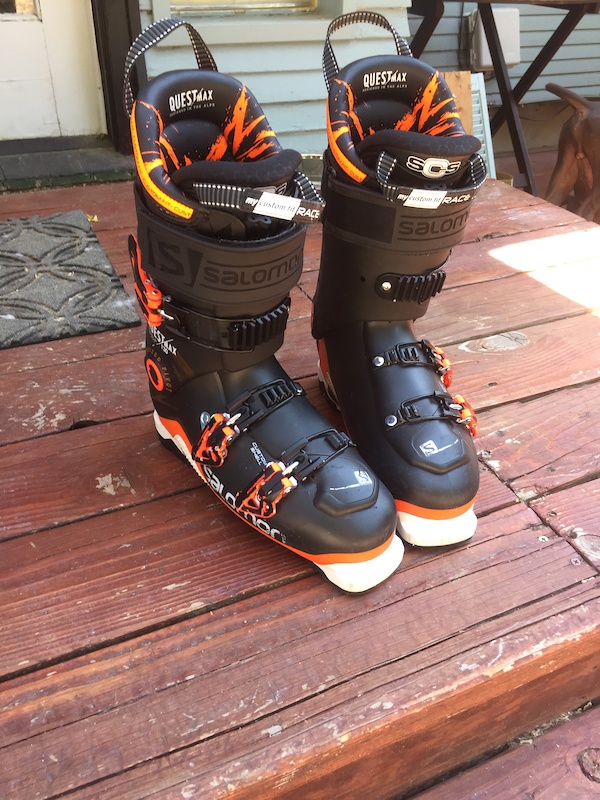 2016 Salomon Quest Max 130 ski boots 27.5 For Sale