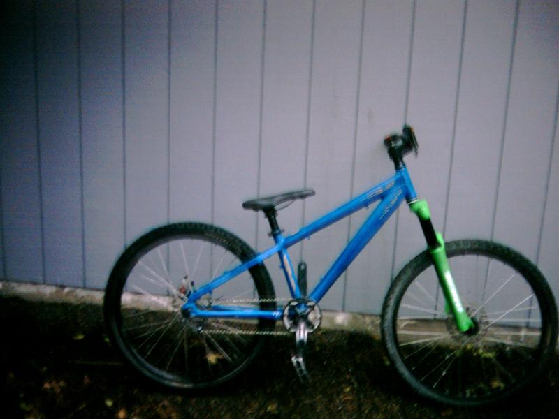 my bike with new paint and parts