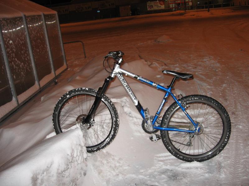 My snow bike ;P