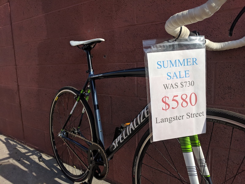 specialized langster street for sale