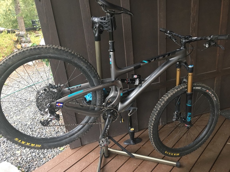 2017 Yeti 5.5sbc large XX1 build with carbon wheelset For Sale